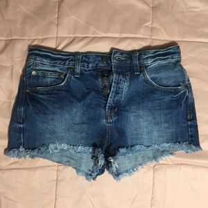 Free People Denim Shorts